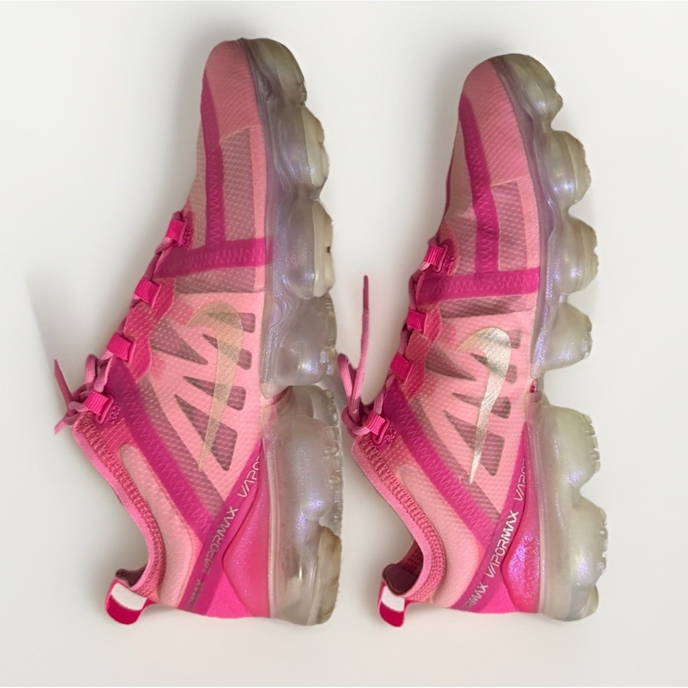 Nike Air VaporMax 2019 Pink Womens Running Shoes Size 9 (EU 40.5) Sneakers - Picture 3 of 10